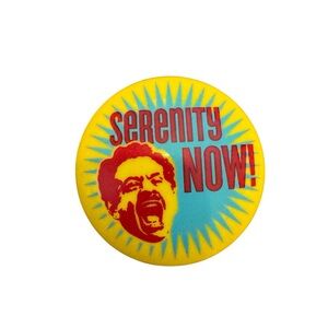 Seinfeld: Frank Costanza 'Serenity Now!' Talking Button